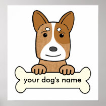 Personalized Australian Cattle Dog Print