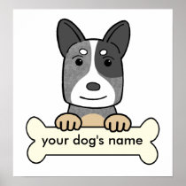 Personalized Australian Cattle Dog Posters
