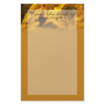 Personalized Autumn Stationery