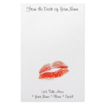 Personalized Avon Stationary - Kiss stationery