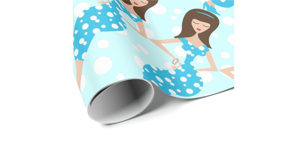 Personalized Baby Boy Wrapping Paper Zazzle