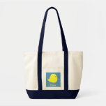 Personalized Baby Chick Tote Bag