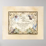 Personalized Baby Girl - Enchanted Faerie Princess Posters