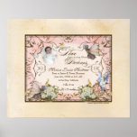 Personalized Baby Girl - Enchanted Faerie Princess Print