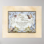 Personalized Baby Girl - Enchanted Faerie Princess Poster