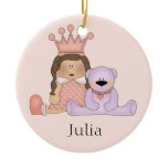 Personalized Baby Girl Ornament