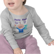 Personalized Baby Keepsake T-Shirt / Onesie by jamiecreates1 Personalized Baby Keepsake T-Shirt / Onesie