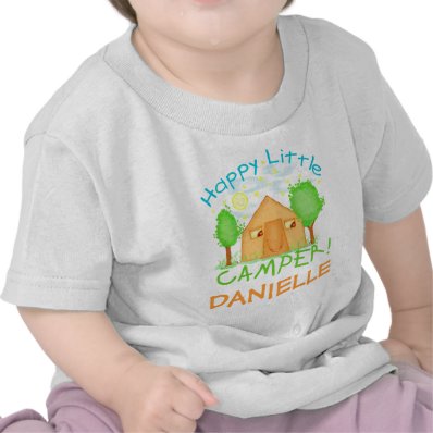 Personalized Baby / Kids Summer Camping T-Shirt