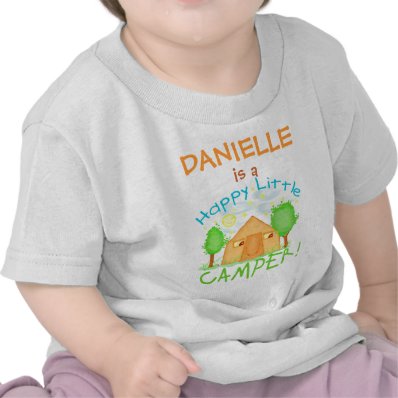 Personalized Baby / Kids Summer Camping T-Shirt