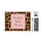 Personalized Baby Shower Postage Stamp stamps