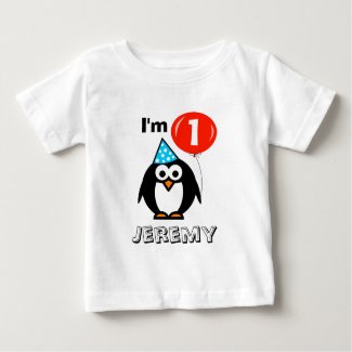Personalized babys 1st Birthday party shirt