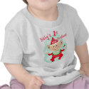 Personalized Baby's First Christmas t-shirts