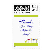 Personalized Bacherlorette Party Postage postage by SweetRascal Personalized Bacherlorette Party Postage postage