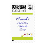 Personalized Bacherlorette Party Postage