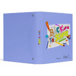 Personalized Back to School Binder (his)