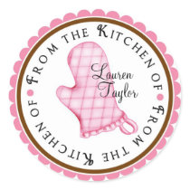 Personalized Baking Cooking Kitchen Stickers