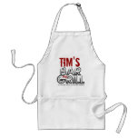 Personalized Bar and Grill Apron
