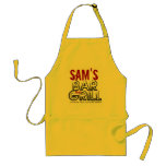 Personalized Bar and Grill Apron
