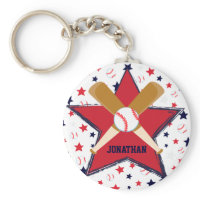 Personalized Baseball bats ball and stars