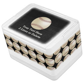 Personalized Baseball Igloo Cooler