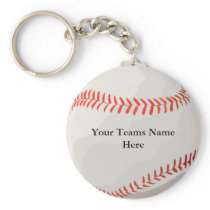 Personalized Baseball Keychains