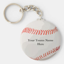 Personalized Baseball Keychains