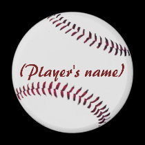 Personalized Baseball Magnet