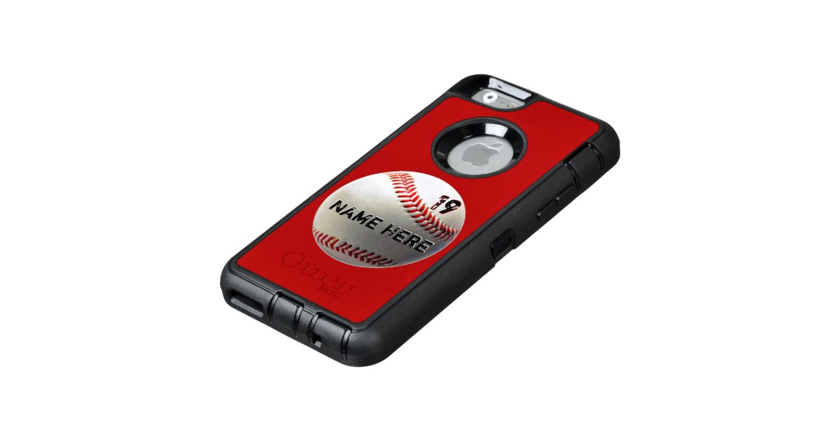 Personalized Baseball Phone Case OTTERBOX Defender Zazzle