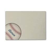 Personalized Baseball Post It Notes Post-it® Notes