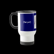 Personalized Baseball Travel Mug