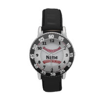 PERSONALIZED Baseball Watches for Boys at Zazzle