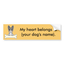 Personalized Basenji Bumper Stickers