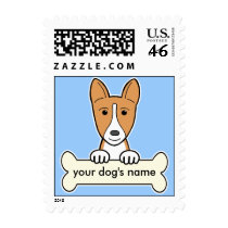 Personalized Basenji Postage
