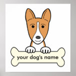 Personalized Basenji posters