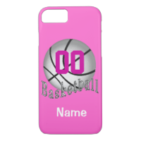 PERSONALIZED Basketball iPhone 7 Cases for Girls