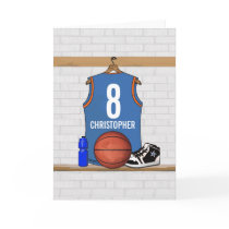 Personalized Basketball Jersey (LBO) Card