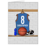 Personalized Basketball Jersey (LBO) Card