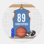 Personalized Basketball Jersey (LBO) Sticker