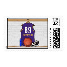 Personalized  Basketball Jersey (PG) Postage