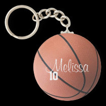 Personalized Basketball Keychain keychains