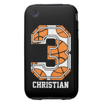 Personalized Basketball Number 3
