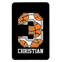 Personalized Basketball Number 3