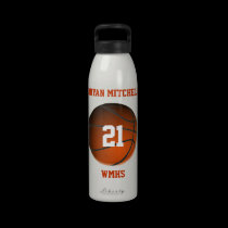 Personalized Basketball Player Name Liberty Bottle water bottles