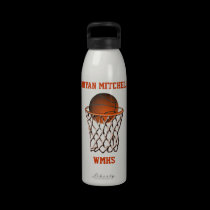 Personalized Basketball Player Name Liberty Bottle water bottles