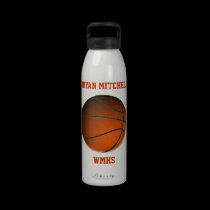 Personalized Basketball Player Name Liberty Bottle water bottles