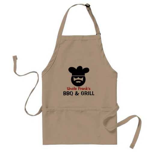 Personalized BBQ apron for men Zazzle