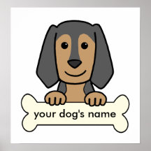 Personalized Beagle Print