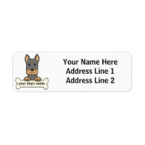 Personalized Beauceron Return Address Labels