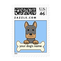 Personalized Beauceron Stamp