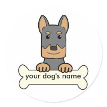 Personalized Beauceron Sticker